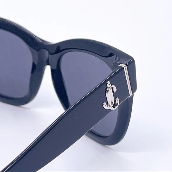 NEW JIMMY CHOO SUNGLASSES JIMMY CHOO JAN/S 807 BLACK WOMEN’S EYEWEAR JIMMY CHOO - Picture 6 of 12